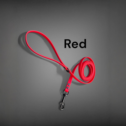 BEST PRICE** 1/2" Wide BioThane® Dog Leash with Black Hardware