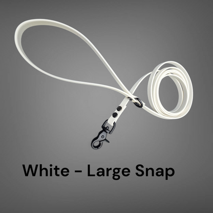 3/8" Wide BioThane® Leash with Black Trigger Snap for Toy-Sized Dogs