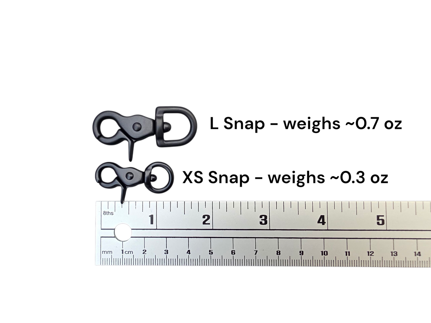 3/8" Wide BioThane® Leash with Black Trigger Snap for Toy-Sized Dogs
