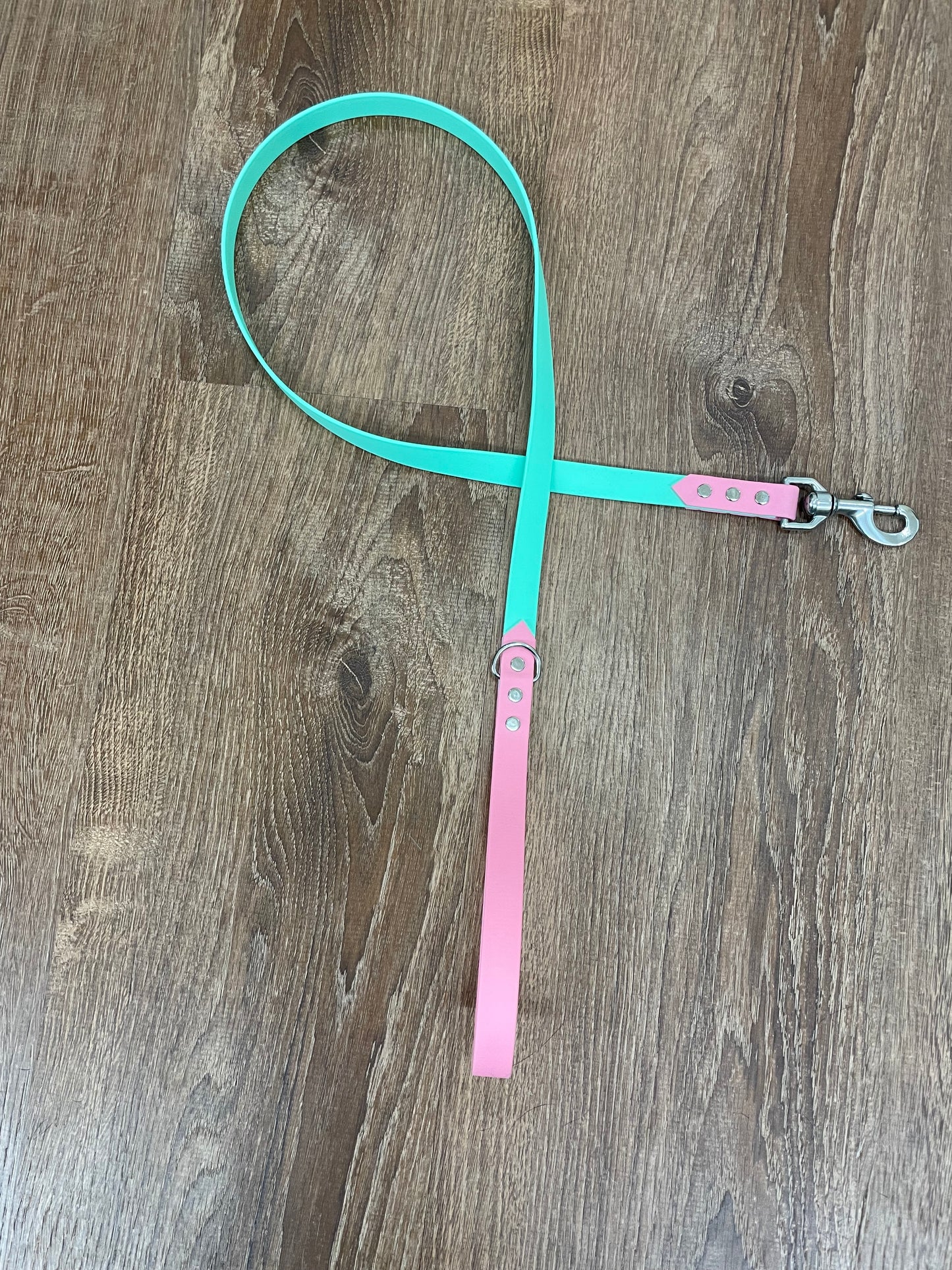 Handmade Two-Tone BioThane® Leash