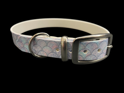 Patterned BioThane® Dog Collar with Stainless Steel Buckle