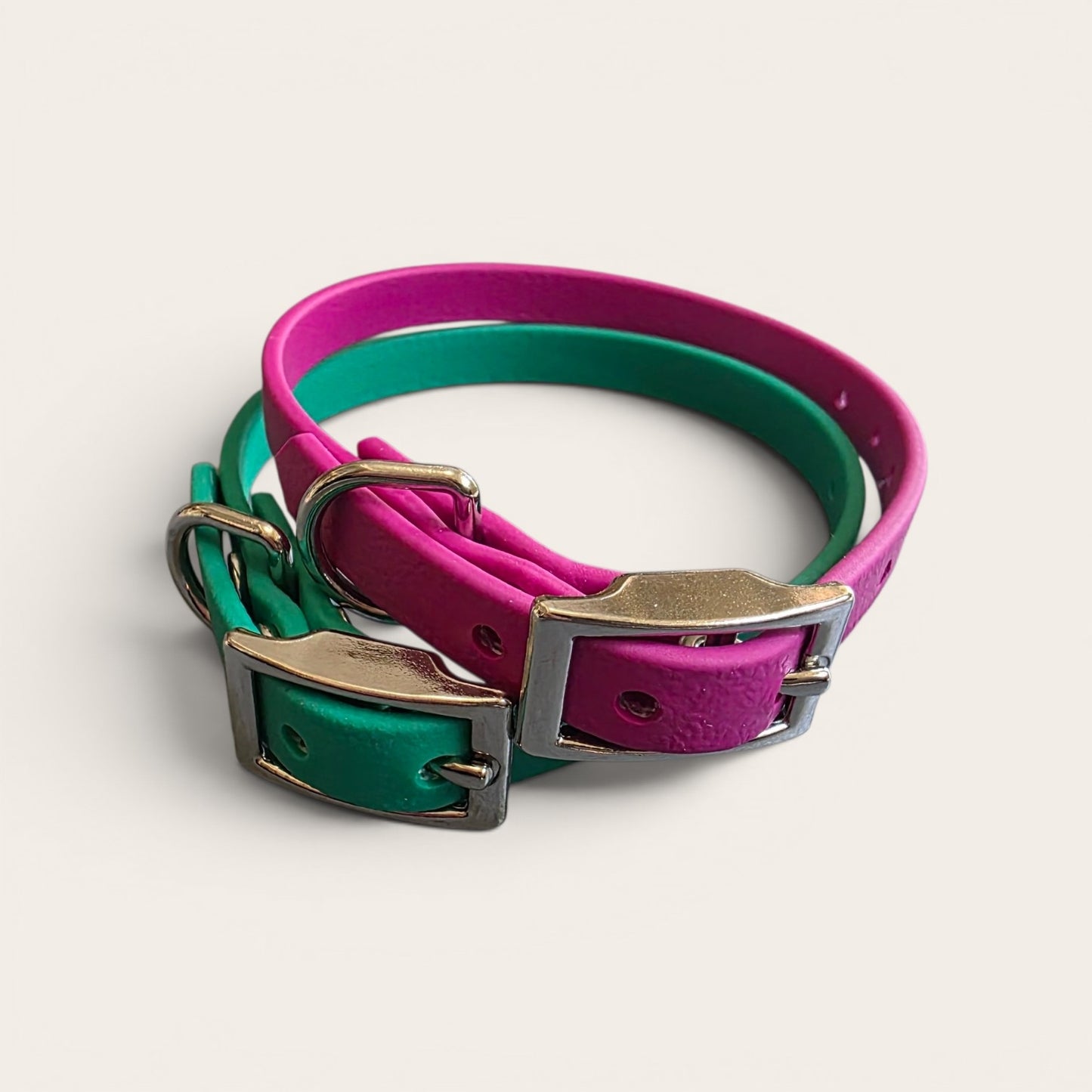 3/8" Wide BioThane® Dog Collar for Toy-Sized Dogs
