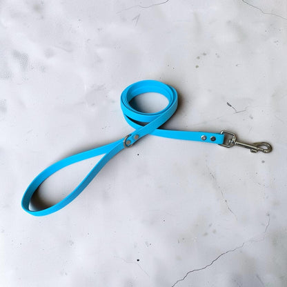 5/8" Wide BioThane® Dog Leash with Stainless Steel Hardware for Medium-Sized Dogs