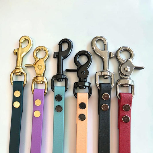 BEST PRICE** 1/2" Wide BioThane® Dog Leash for Medium-Sized Dogs