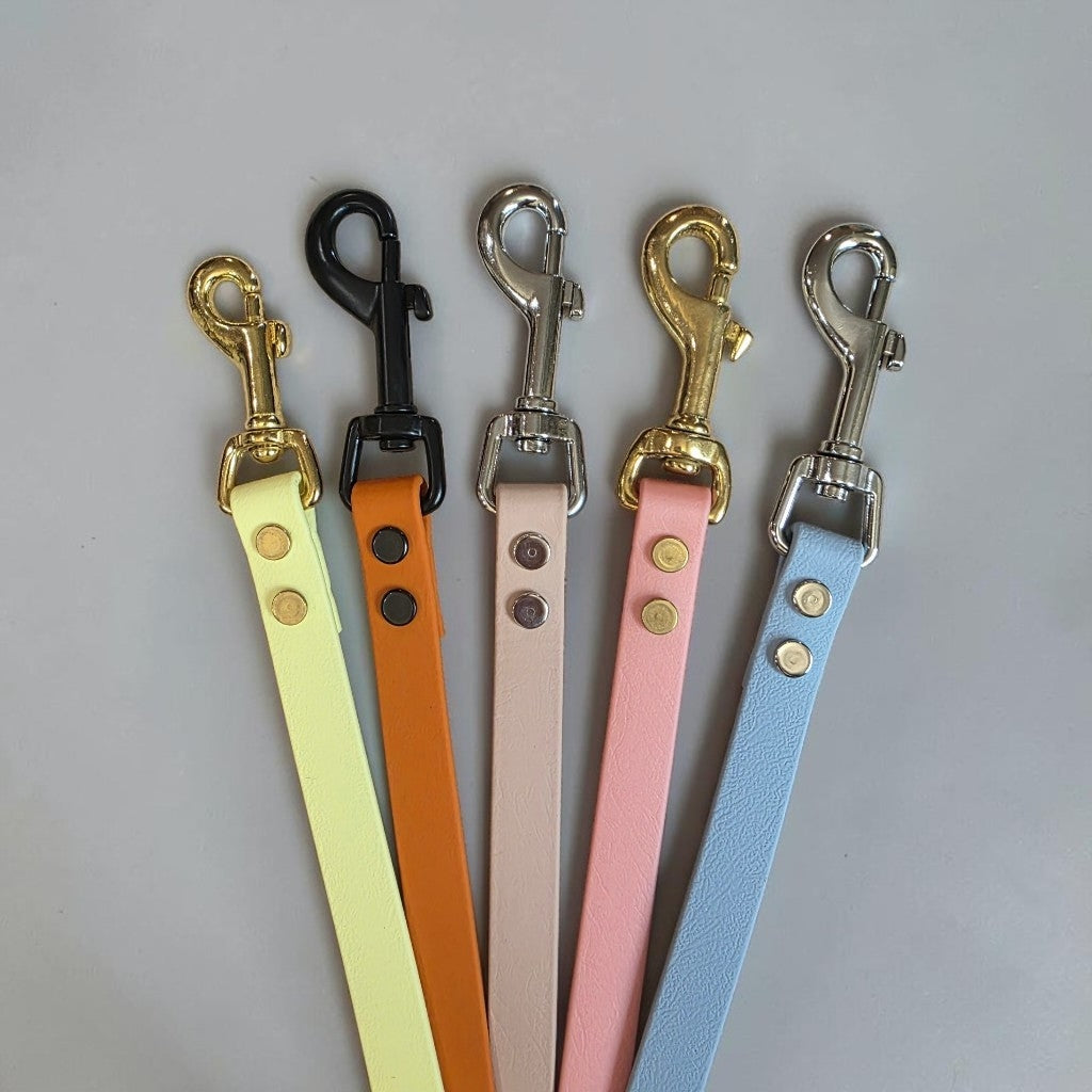 CLEARANCE** 5/8" Wide BioThane® Leash - Overstock Colors
